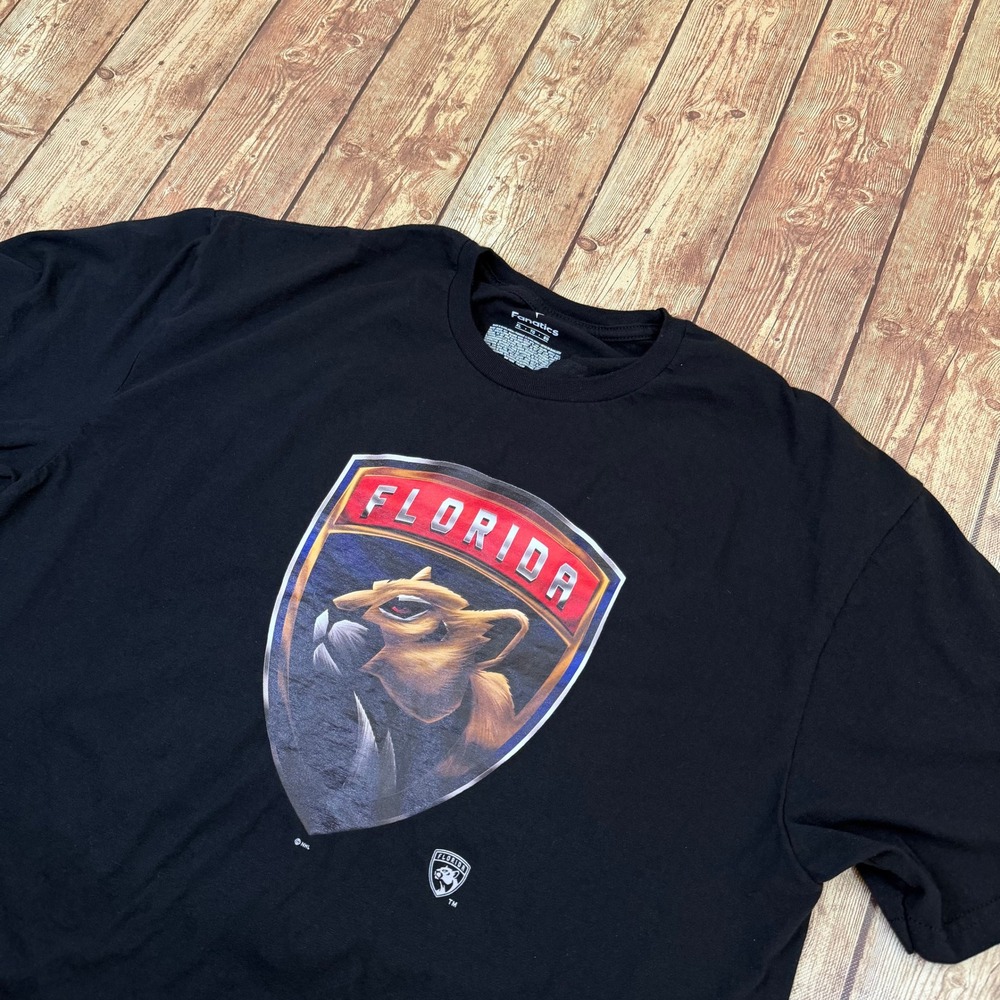 Fanatics Florida Panthers T Shirt Mens Extra Large Black Barkov 16 Graphic NHL